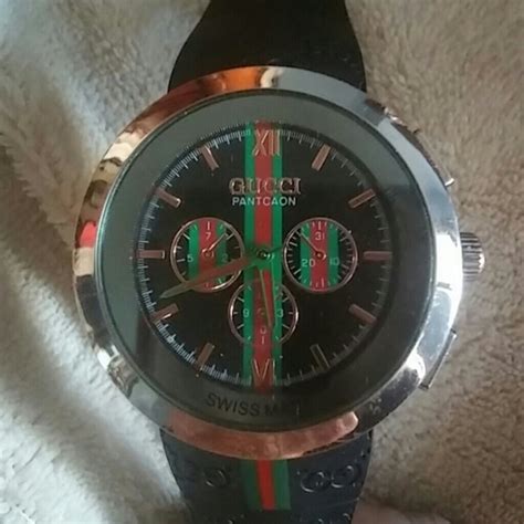 are gucci watches made in hong kong|gucci pantcaon swiss made watch.